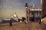 Corot Camille Manana in Venice painting